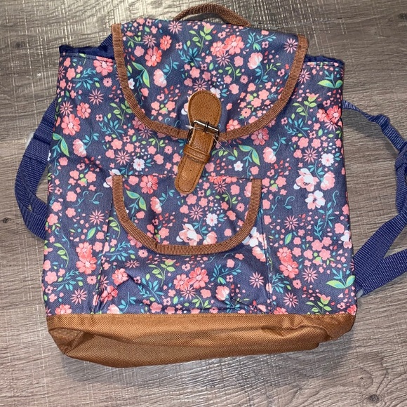 Handbags - ADORABLE SMALL FLORAL DRAWSTRING FLORAL BACKPACK